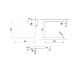 SMEG SIM662WLDR 60cm 嵌入式四頭電磁爐｜7400W總功率
